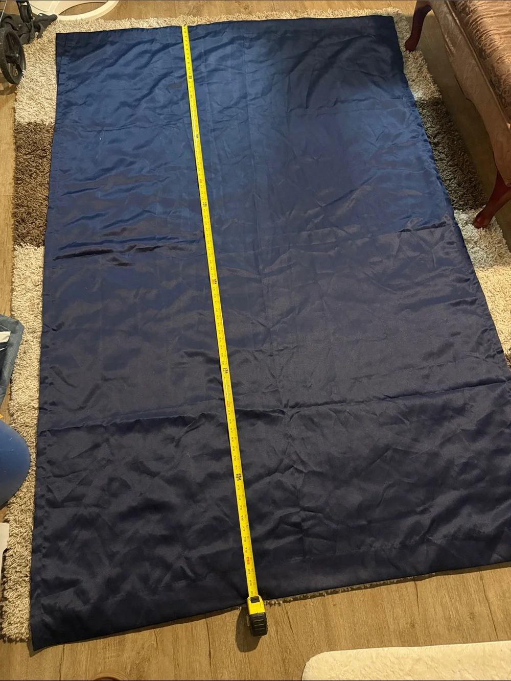 Mainstays Navy Blue Bedding Throw